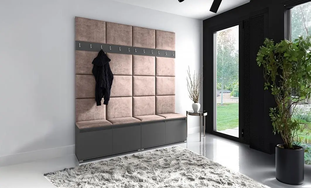 Cuier Hol Max 4, Grafit/Maro - Trinity 6