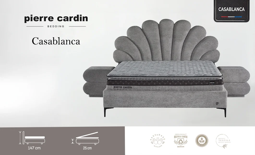  Pierre Cardin - Pat Tapițat Casablanca 180x200