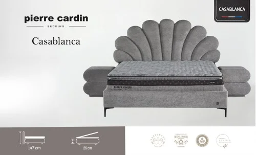  Pierre Cardin - Pat Tapițat Casablanca 180x200