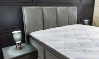 Pat Tapitat Confort PED Gri 160x200