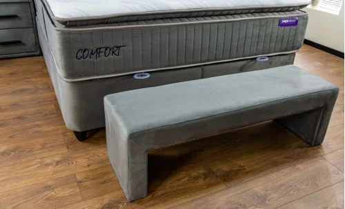 Pat Tapitat Confort PED Gri 160x200