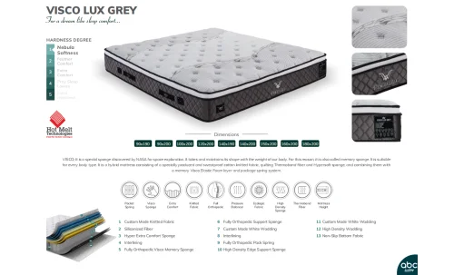 Saltea Hadise, 160x200x30cm