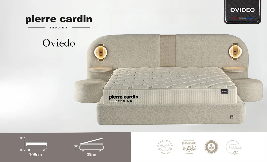 Pierre Cardin - Pat Tapițat Oviedo 140x200