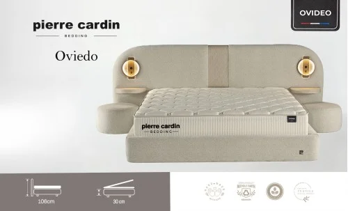  Pierre Cardin - Pat Tapițat Oviedo 140x200