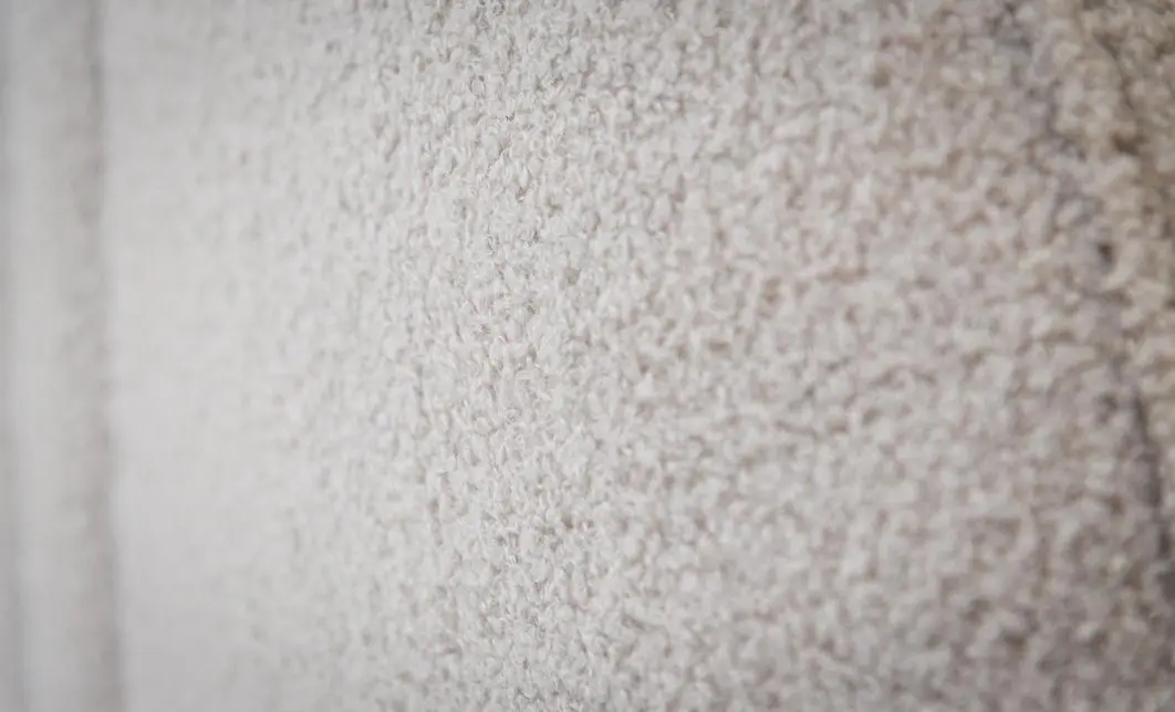 Set Pat Tapitat cu Saltea si Somiera Split Gri Deschis, 160x200