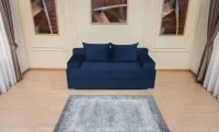 Canapea Extensibilă Venus, Albastru Marin 7