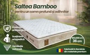 Saltea Bamboo, 180x200x33cm