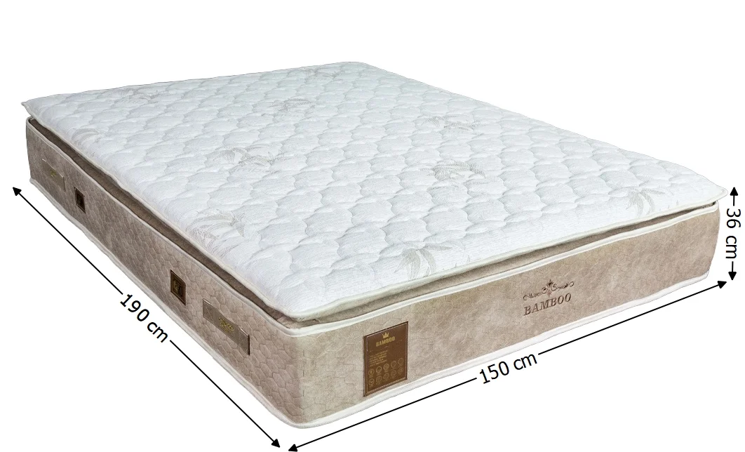 Saltea Bamboo, 150x190x36cm 2