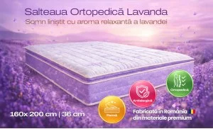 Saltea Lavanda, 160x200x33cm