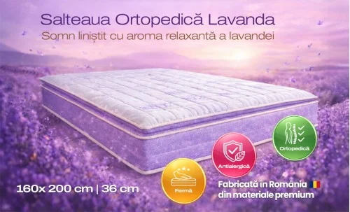 Saltea Lavanda, 160x200x36cm