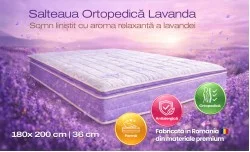 Saltea Lavanda, 180x200x33cm