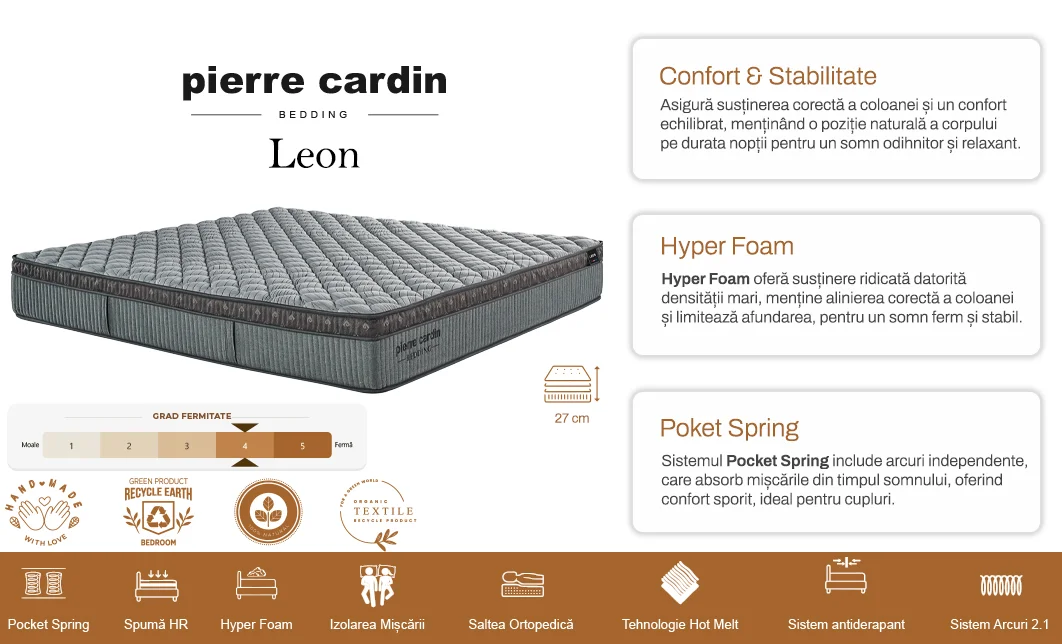  Pierre Cardin - Saltea Leon 160x200 7