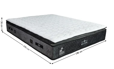 Saltea Silver, 180x190x36cm