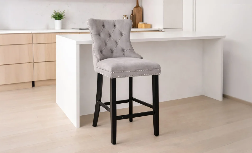 Scaun Bar KJC10177 Bej 2