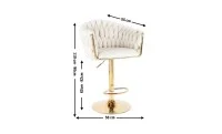 Scaun Bar KJC362 Bej 1