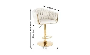 Scaun Bar KJC362 Bej
