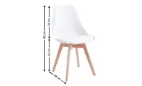 Scaun Living J900 Alb 1