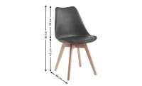 Set Masă Living SL673 Albă cu 6 Scaune de Living J900 Gri 5