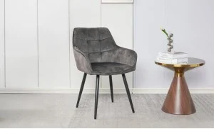 Scaun Living KJC4344 Gri Deschis