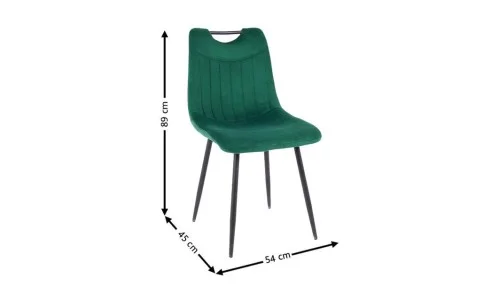Set 4 Scaune KJC0358 Verde
