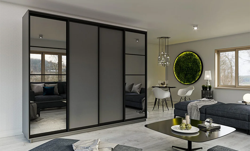 Dulap Personalizat Usi Glisante, 290 x 240 x 60
