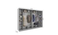 Dulap Personalizat Usi Glisante, 330 x 220 x 45