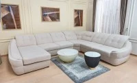 Colțar Extensibil Space XXL Bej - Vega 03 Stânga