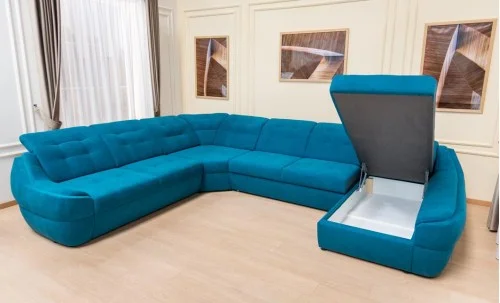 Colțar Extensibil Space XXL Turcoaz - Vega 25 Dreapta