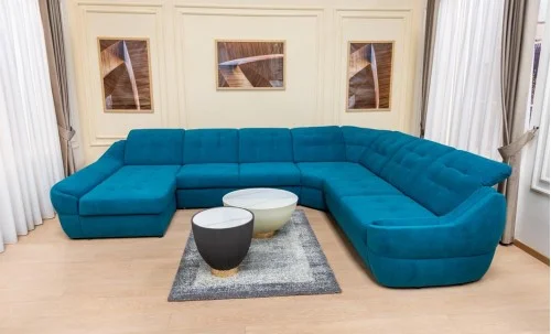 Colțar Extensibil Space XXL Turcoaz - Vega 25 Stânga