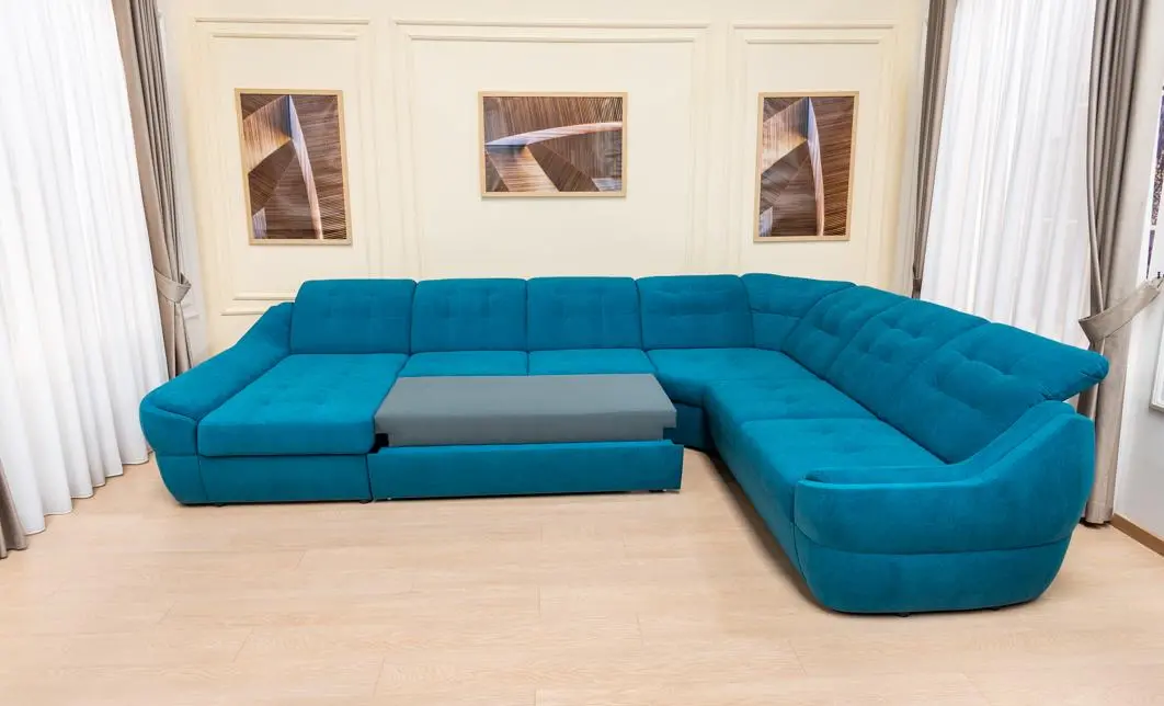 Colțar Extensibil Space XXL Turcoaz - Vega 25 Stânga