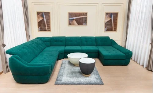 Colțar Extensibil Space XXL Verde - Vega 27 Dreapta