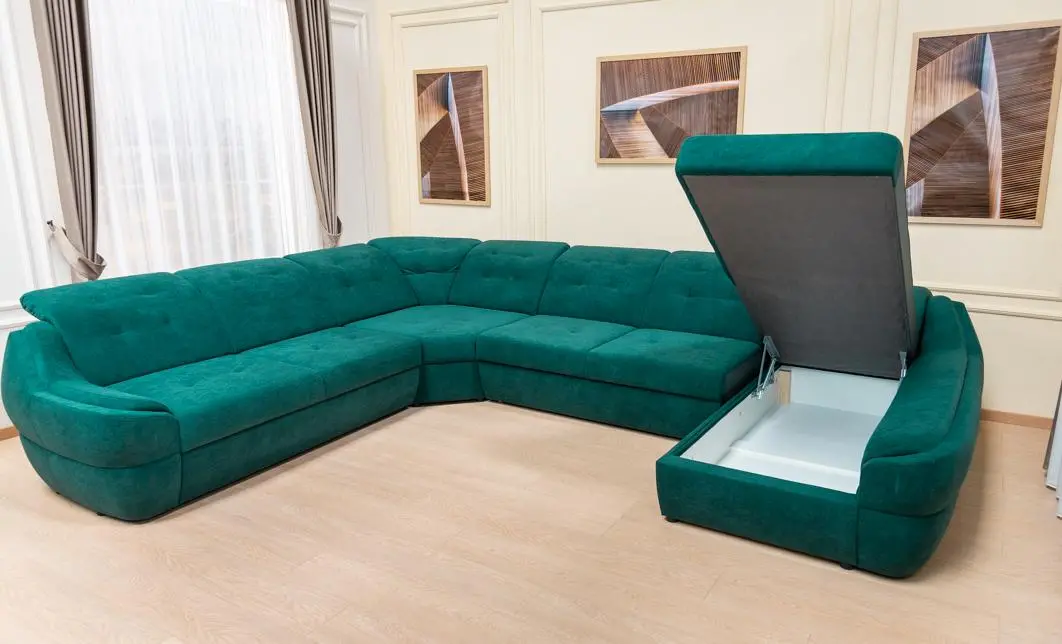 Colțar Extensibil Space XXL Verde - Vega 27 Dreapta