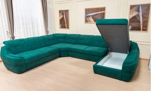 Colțar Extensibil Space XXL Verde - Vega 27 Dreapta