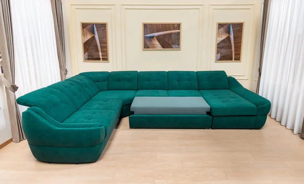 Colțar Extensibil Space XXL Verde - Vega 27 Dreapta