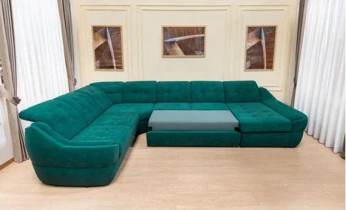 Colțar Extensibil Space XXL Verde - Vega 27 Dreapta