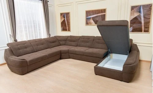 Colțar Extensibil Space XXL Maro - Vega 36 Dreapta