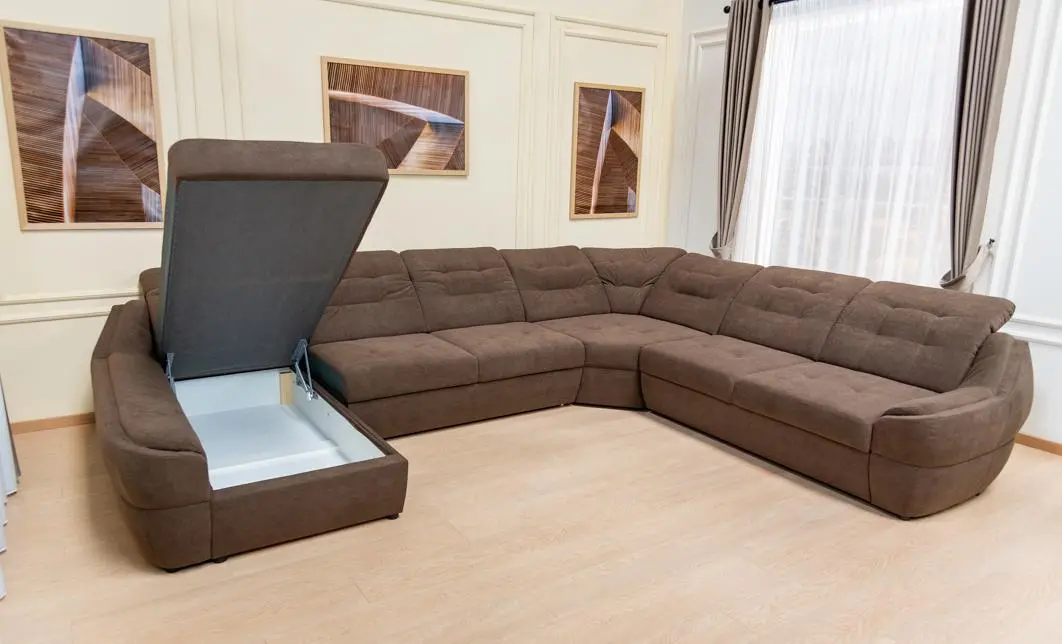 Colțar Extensibil Space XXL Maro - Vega 36 Stânga 5