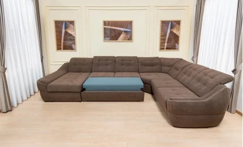 Colțar Extensibil Space XXL Maro - Vega 36 Stânga