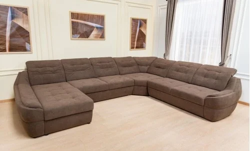 Colțar Extensibil Space XXL Maro - Vega 36 Stânga