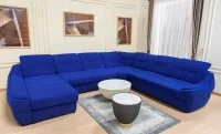 Colțar Extensibil Space XXL Albastru - Vega 38 Stânga