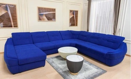 Colțar Extensibil Space XXL Albastru - Vega 38 Stânga