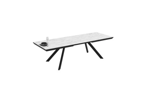 Masa Living Extensibila Corin 200 cm Alb