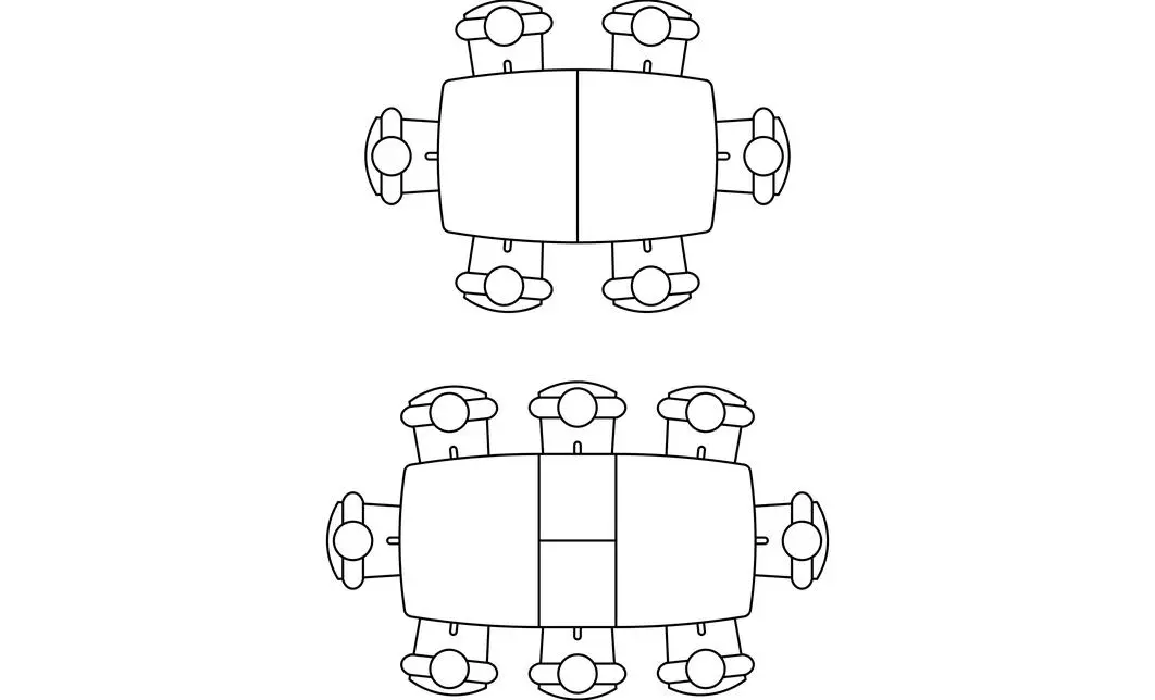 Masa Living Extensibila Filis 145 cm Alb 2