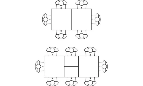 Masa Living Extensibila Lavinya 170 cm Bej Deschis