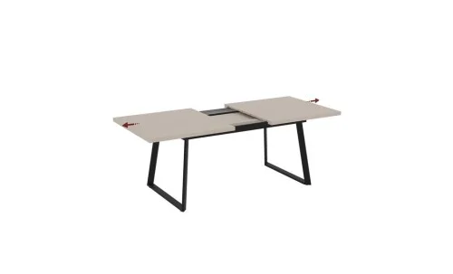 Masa Living Extensibila Lavinya 170 cm Bej Deschis