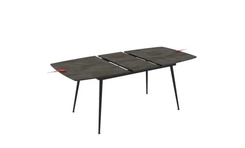 Masa Living  Extensibila Yense 145 cm Gri
