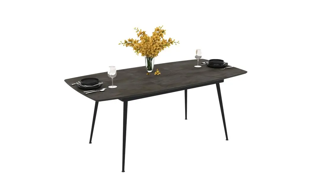 Masa Living Extensibila Yense 125 cm Gri 9