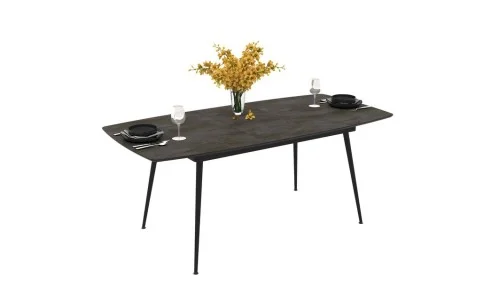 Masa Living Extensibila Yense 125 cm Gri