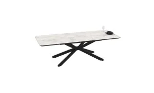 Masa Living Extensibila Mona 250 cm Alb