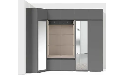 Cuier Hol Max 39, Grafit/Crem - Trinity 1
